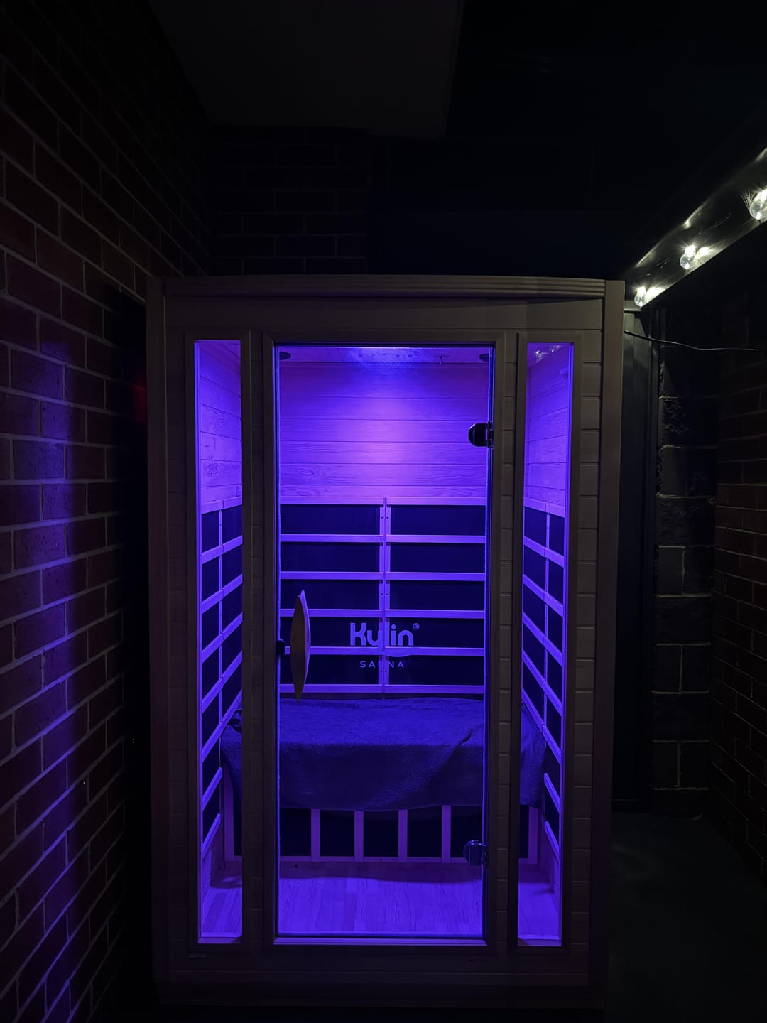 Customer photo review of Kylin Low EMF Premium Carbon Far Infrared Sauna 2 people - K8202