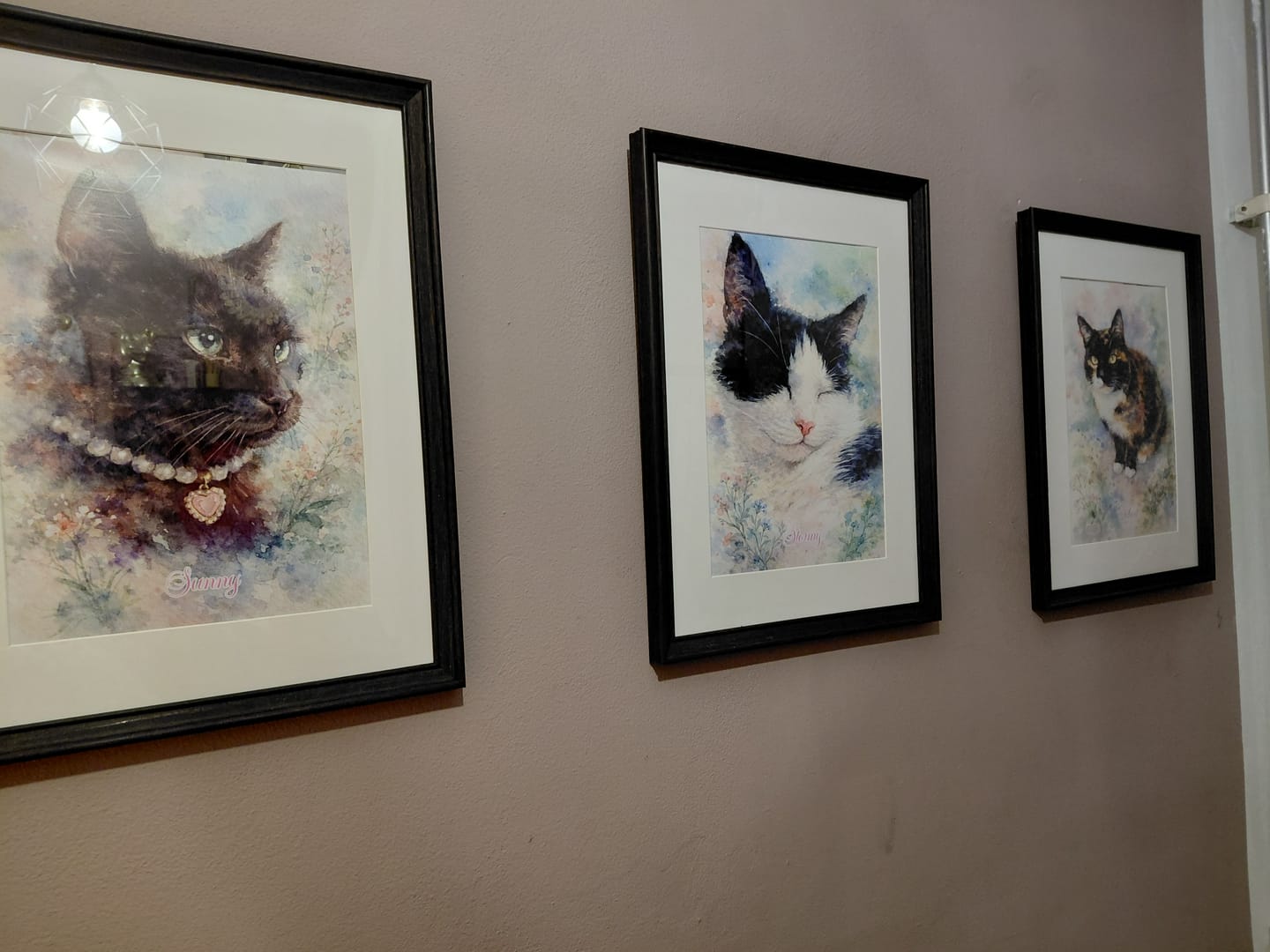 Customer photo review of Aquarel - Gepersonaliseerde Poster