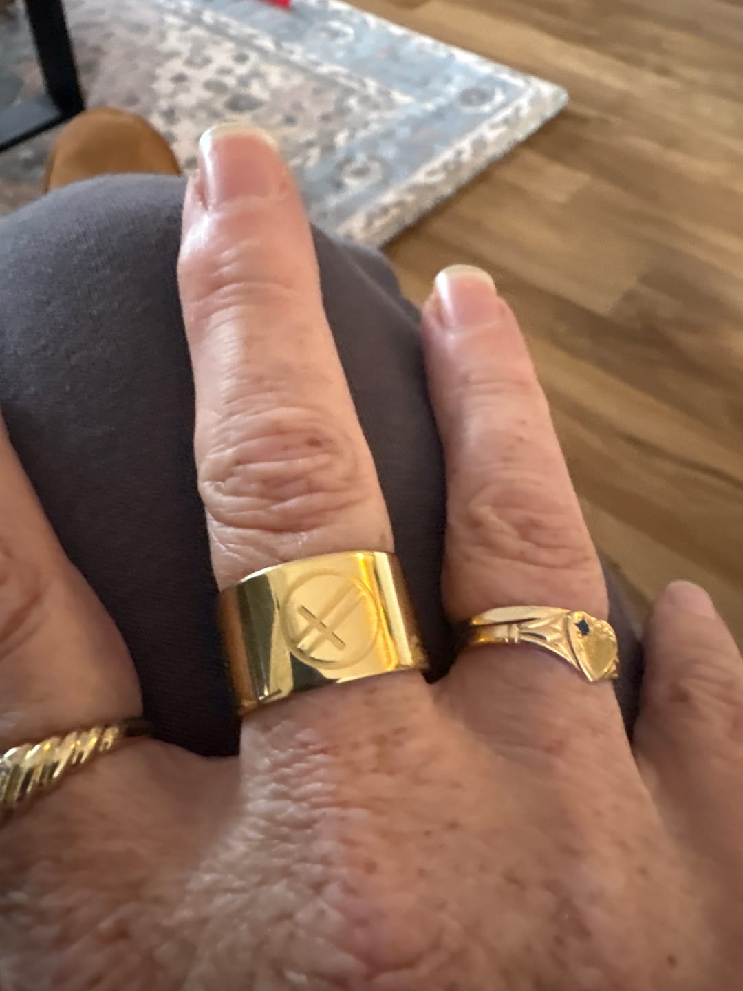 Customer photo review of Grandstand Band Ring