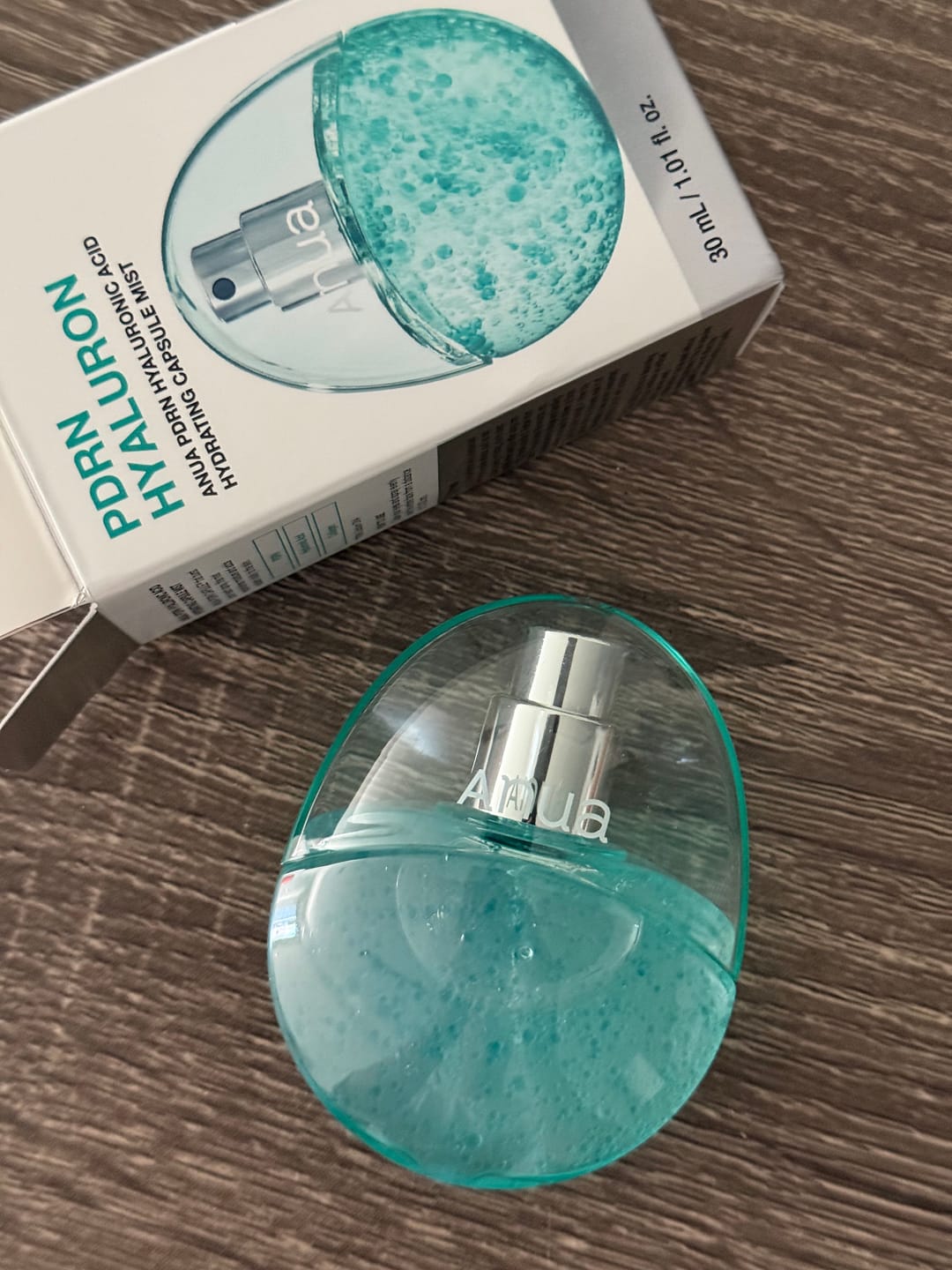 Customer photo review of Anua - PDRN Hyaluronic Acid Hydrating Capsule Mist 30ml