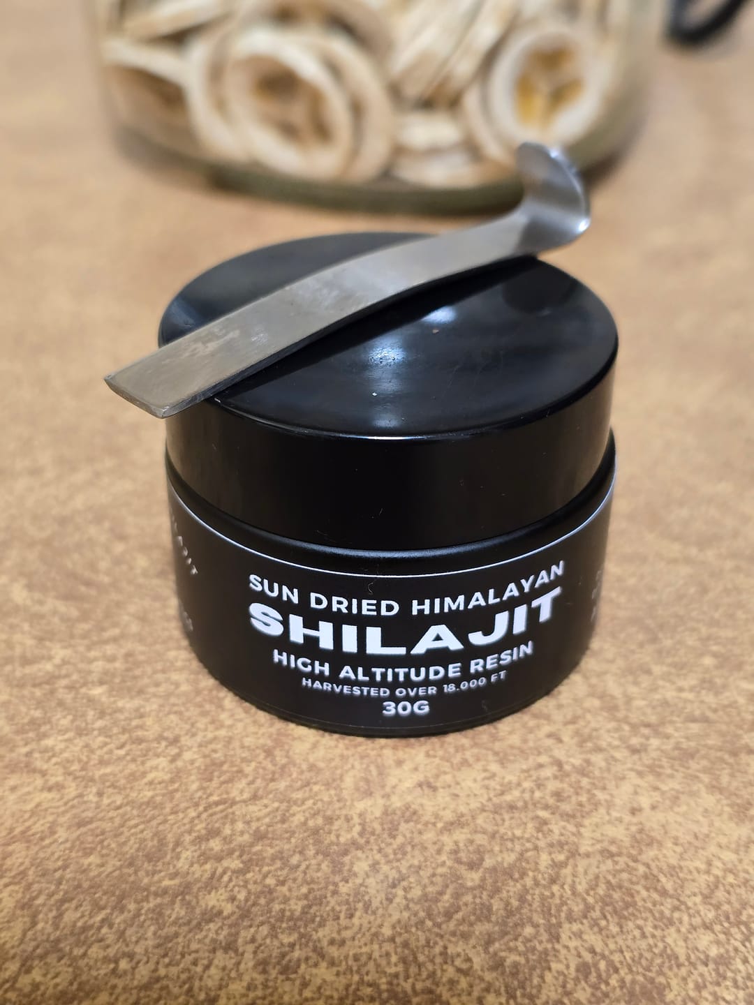 Customer photo review of Shilajit Resin