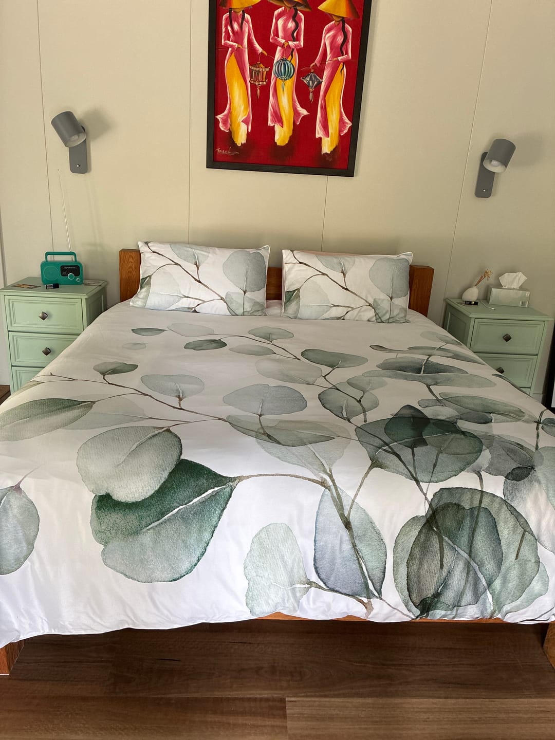 Customer photo review of Australian Made Washable Wool Quilt