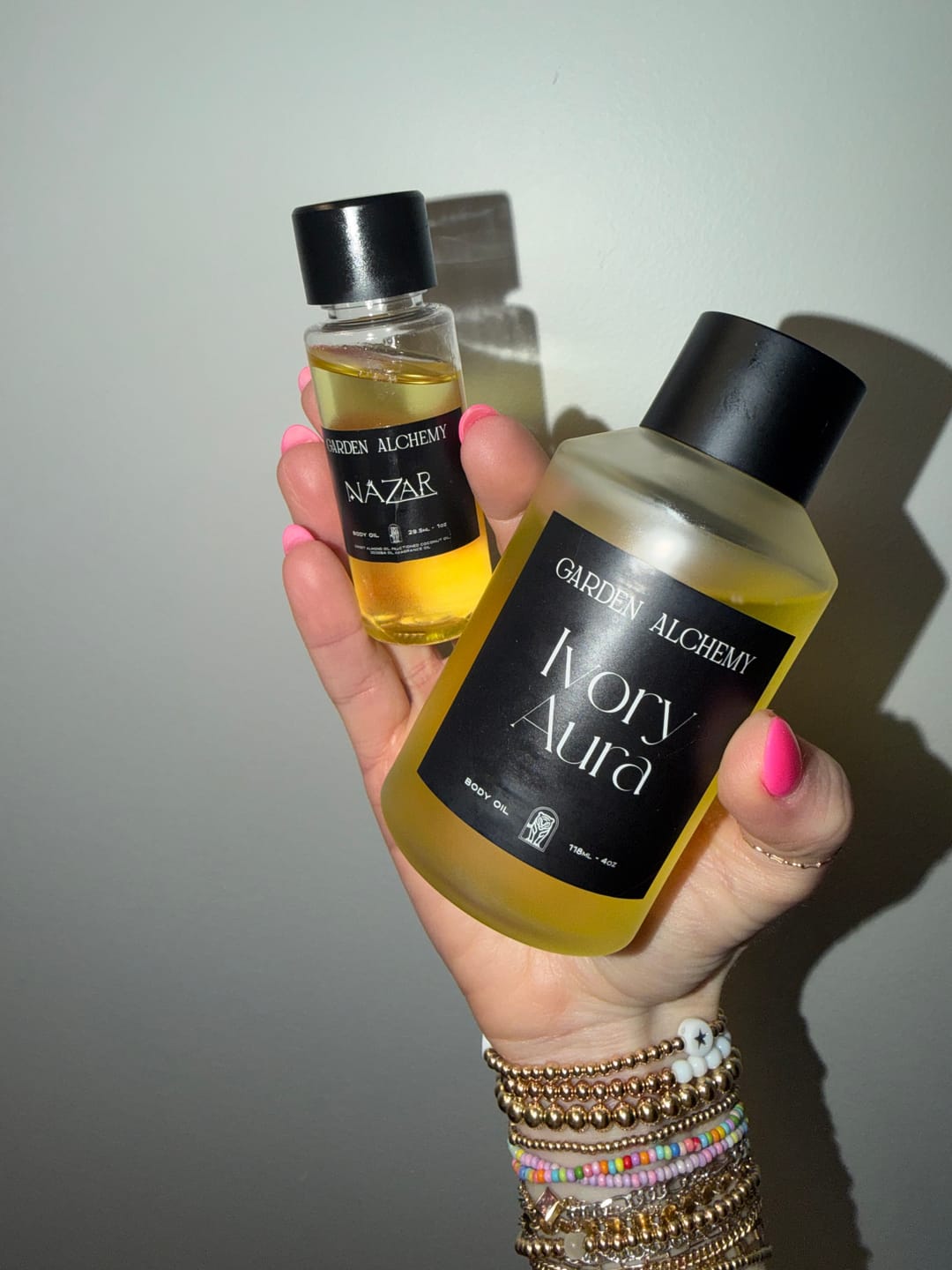 Customer photo review of Ivory Aura Body Oil