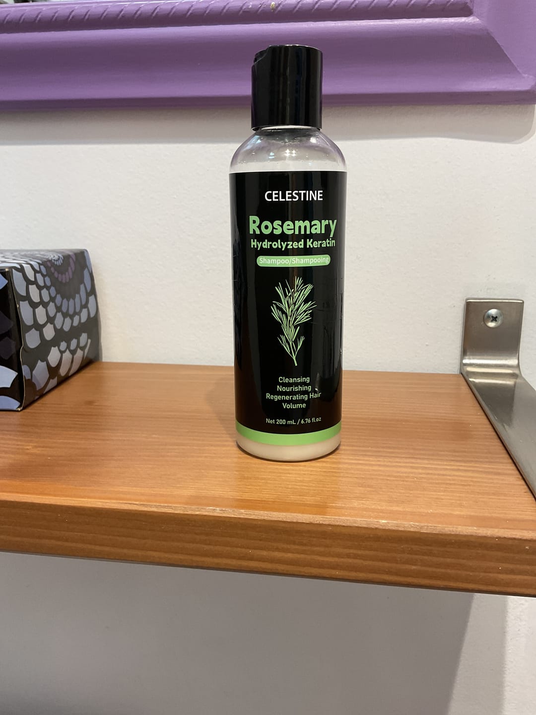 Customer photo review of SHAMPOING NATUREL AU ROMARIN ET À LA KÉRATINE — POUR DES CHEVEUX PLUS ÉPAIS ET PLUS VOLUMINEUX
