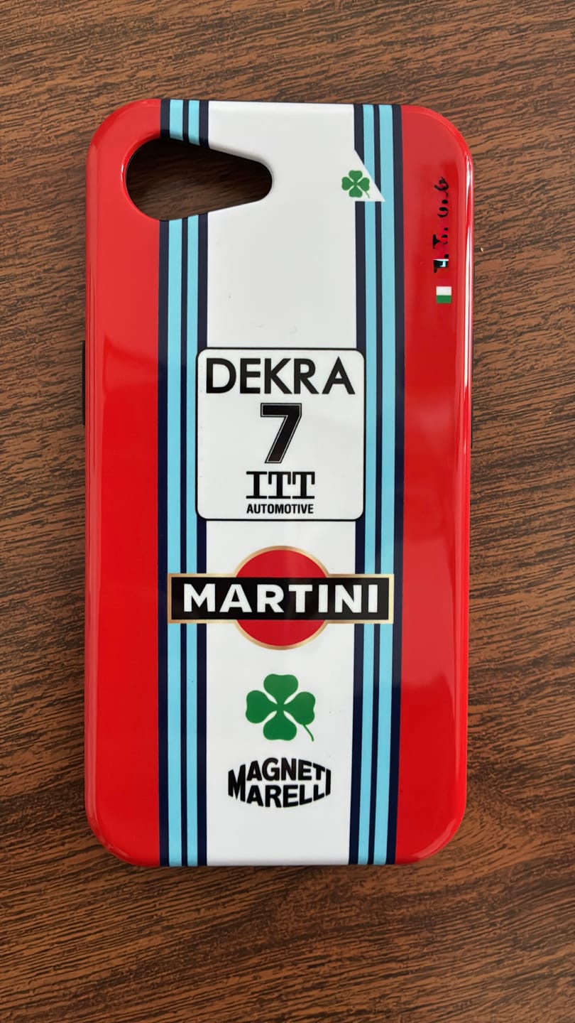 Customer photo review of 155 V6 TI #7 Nannini Alfa Corse DTM 1995 Livery - Individuelle Premium Hülle für iPhone