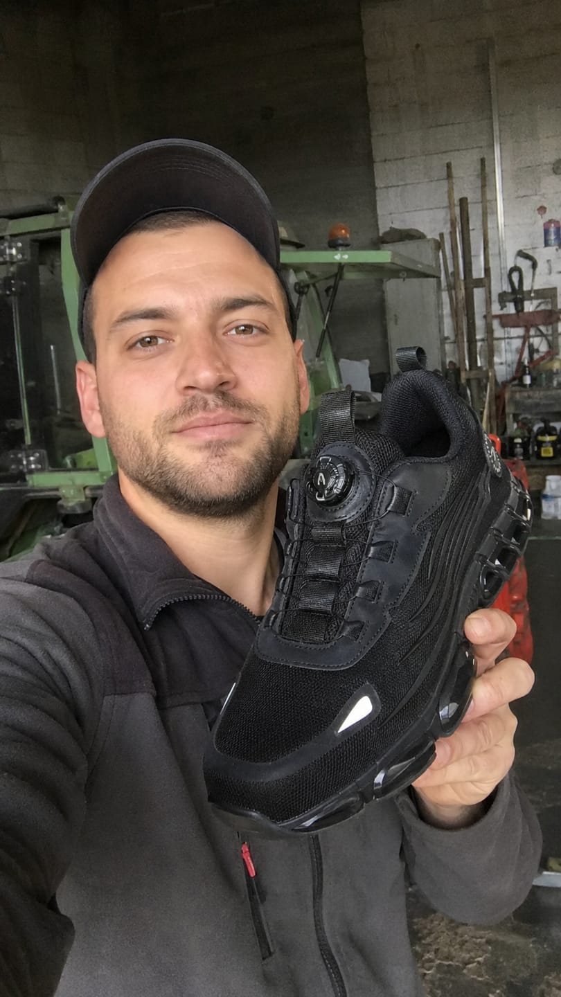 Customer photo review of Vortex S3™  – Zertifizierter Sicherheitsschuh für mehr Komfort
