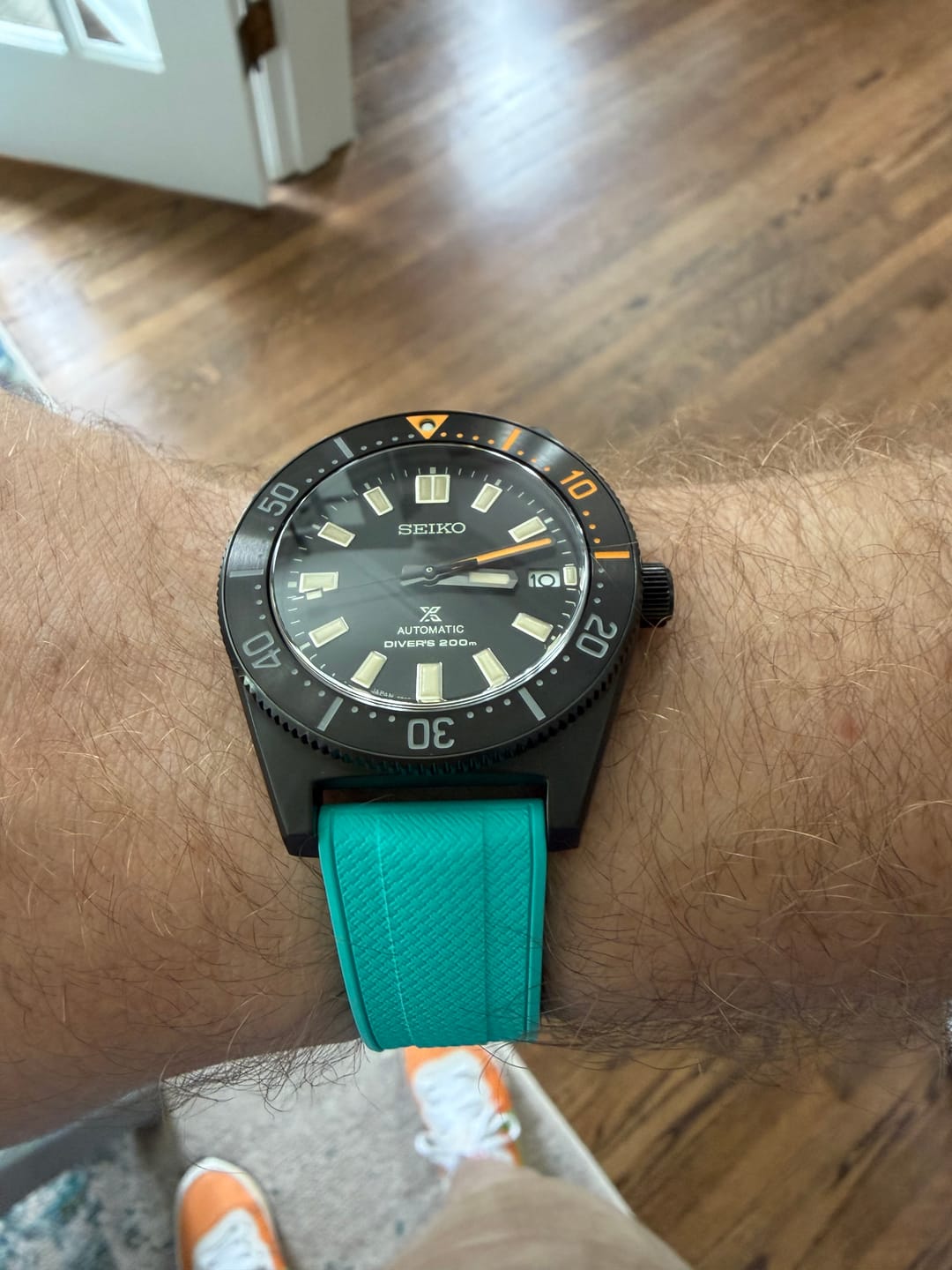 Customer photo review of Shark Skin Rubber - Turquoise
