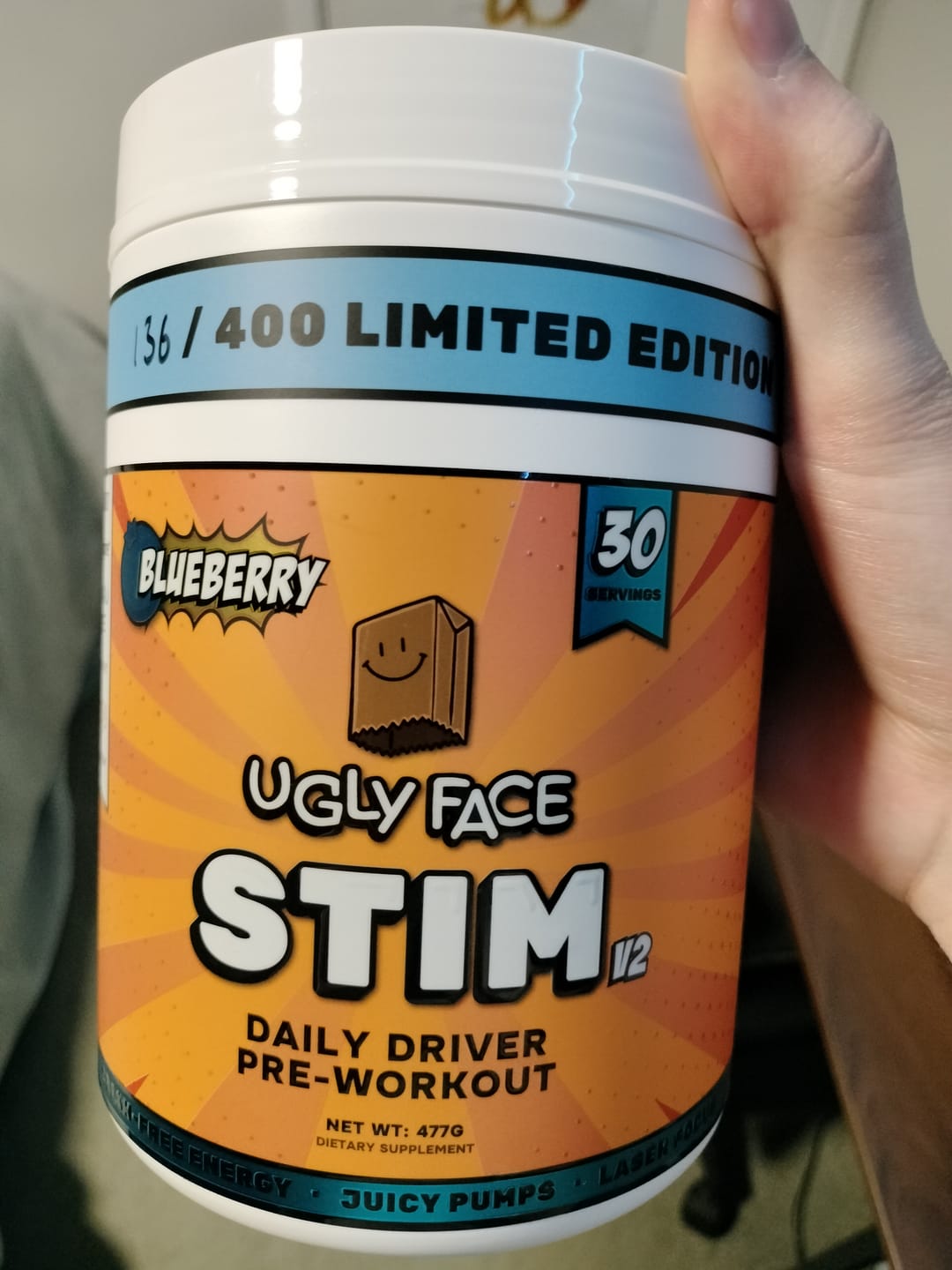 Customer photo review of UGLYFACE® STIM V2