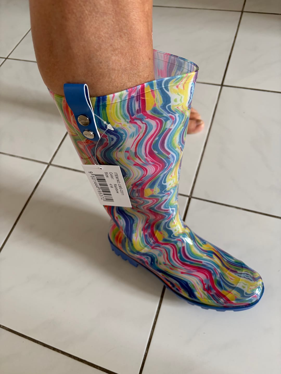 Customer photo review of Regenbekleidung / Gummistiefel - Rainbow