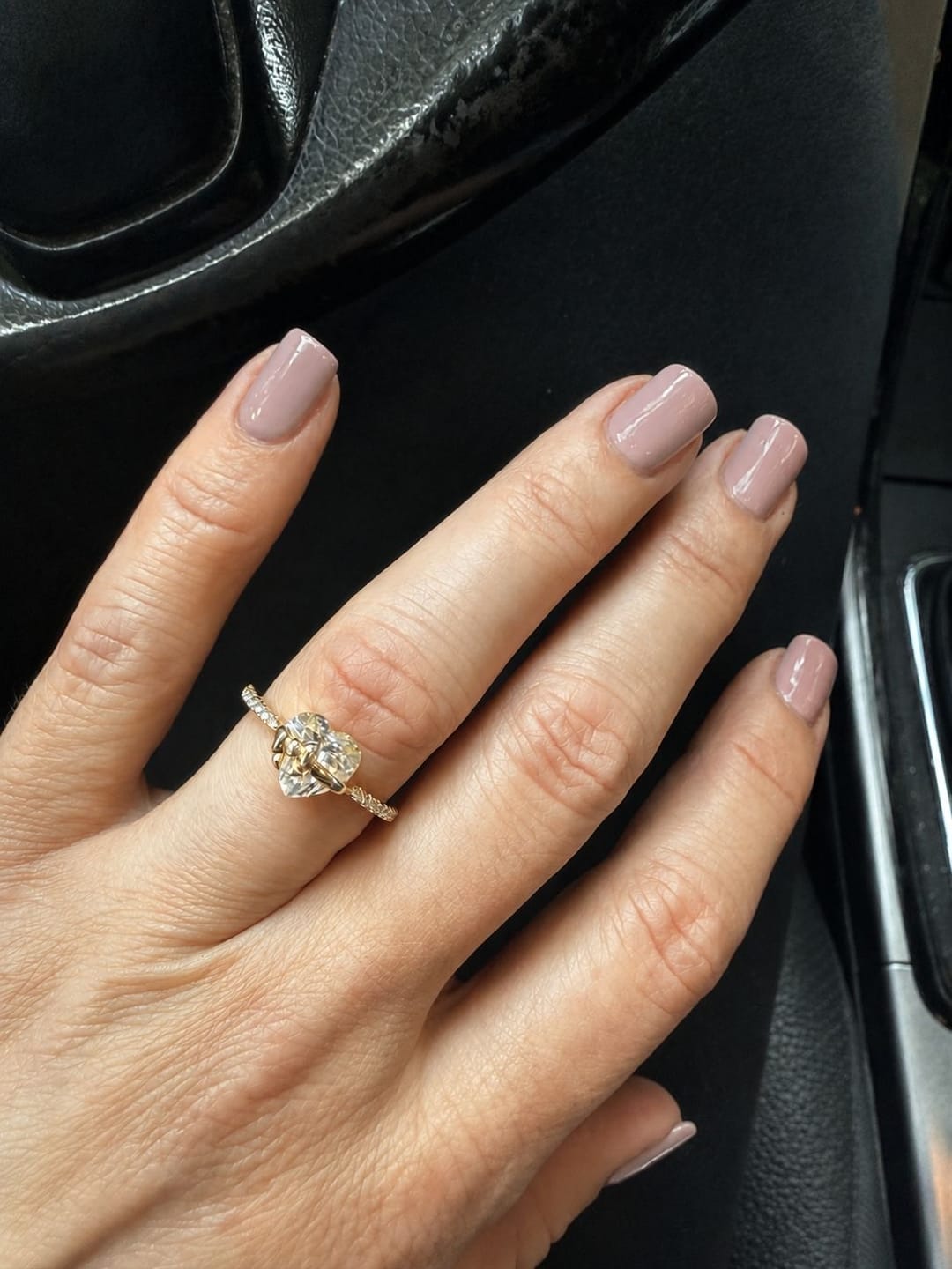 Customer photo review of Heart Promise Ring
