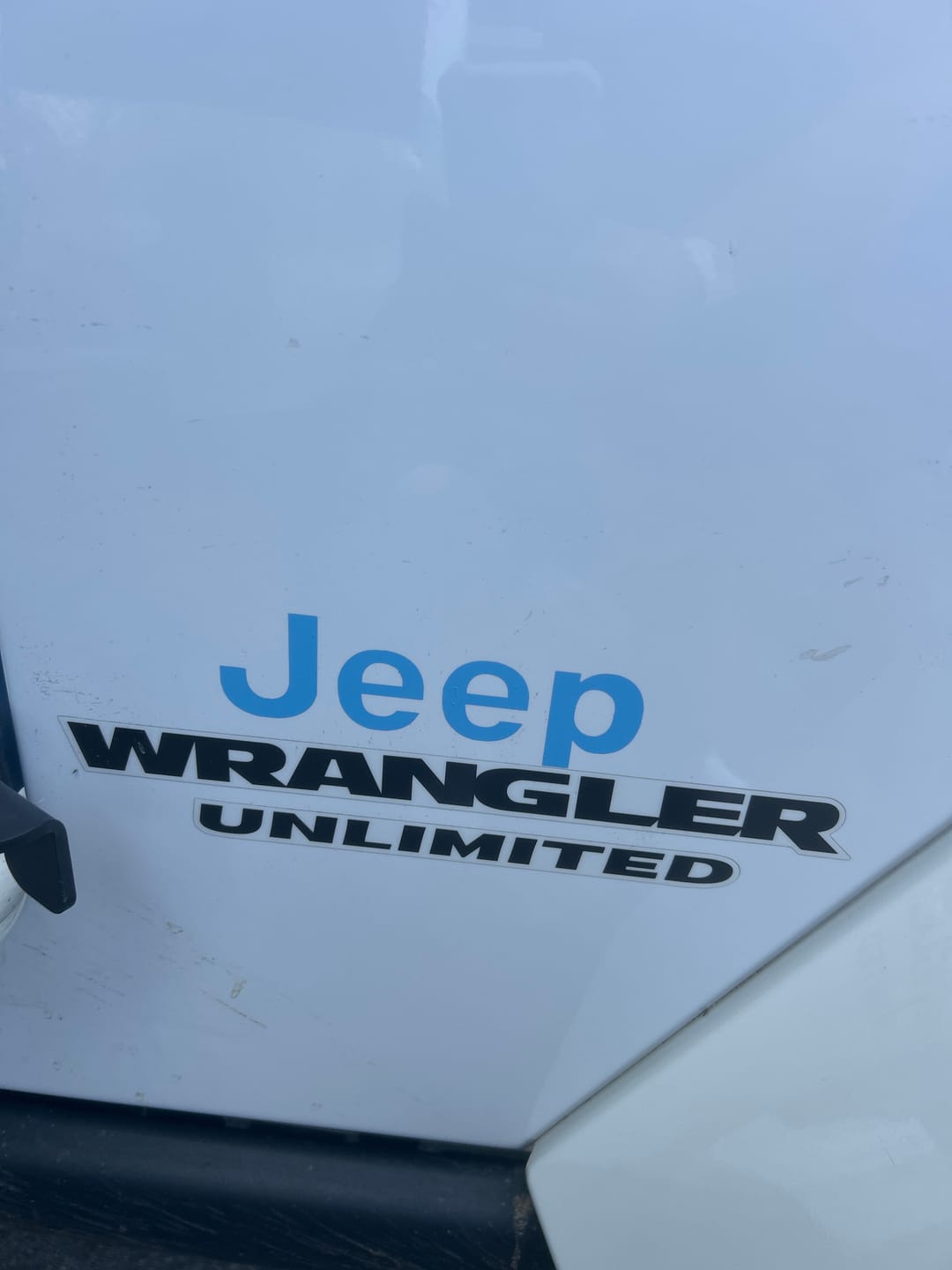 Customer photo review of JEEP Wrangler Emblem Overlay Decal Set | Fits JL, JK, TJ & YJ