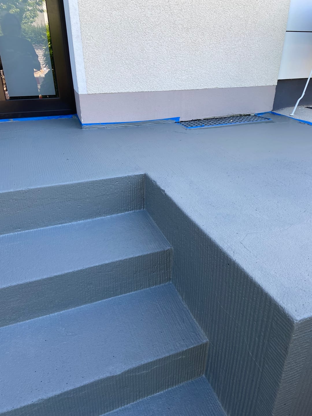 Customer photo review of zerogreen® Steinfarbe | Beton- & Pflastersteinfarbe außen | 5L