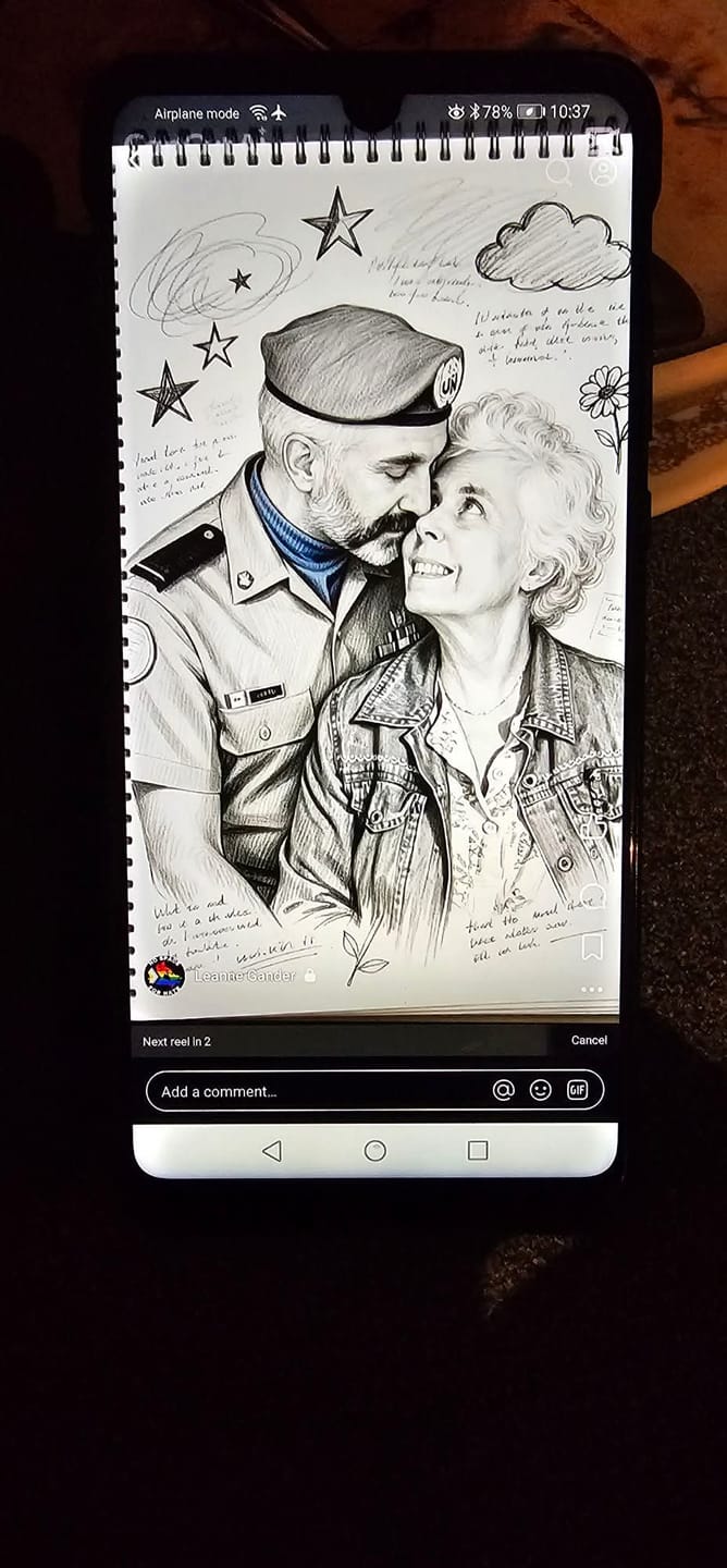 Customer photo review of You & Me We Got This Vintage 90s - Personalized Photo T-Shirt