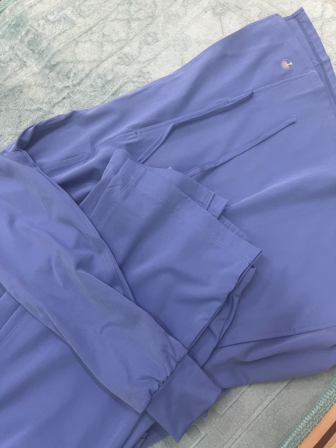 Customer photo review of HH Works Fatima & Rebecca Women's Scrub Set