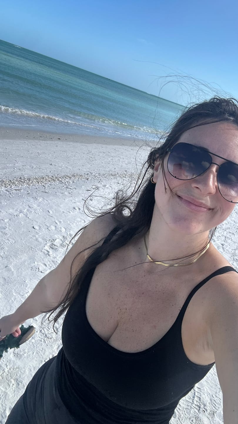 Customer photo review of Herringbone Necklace