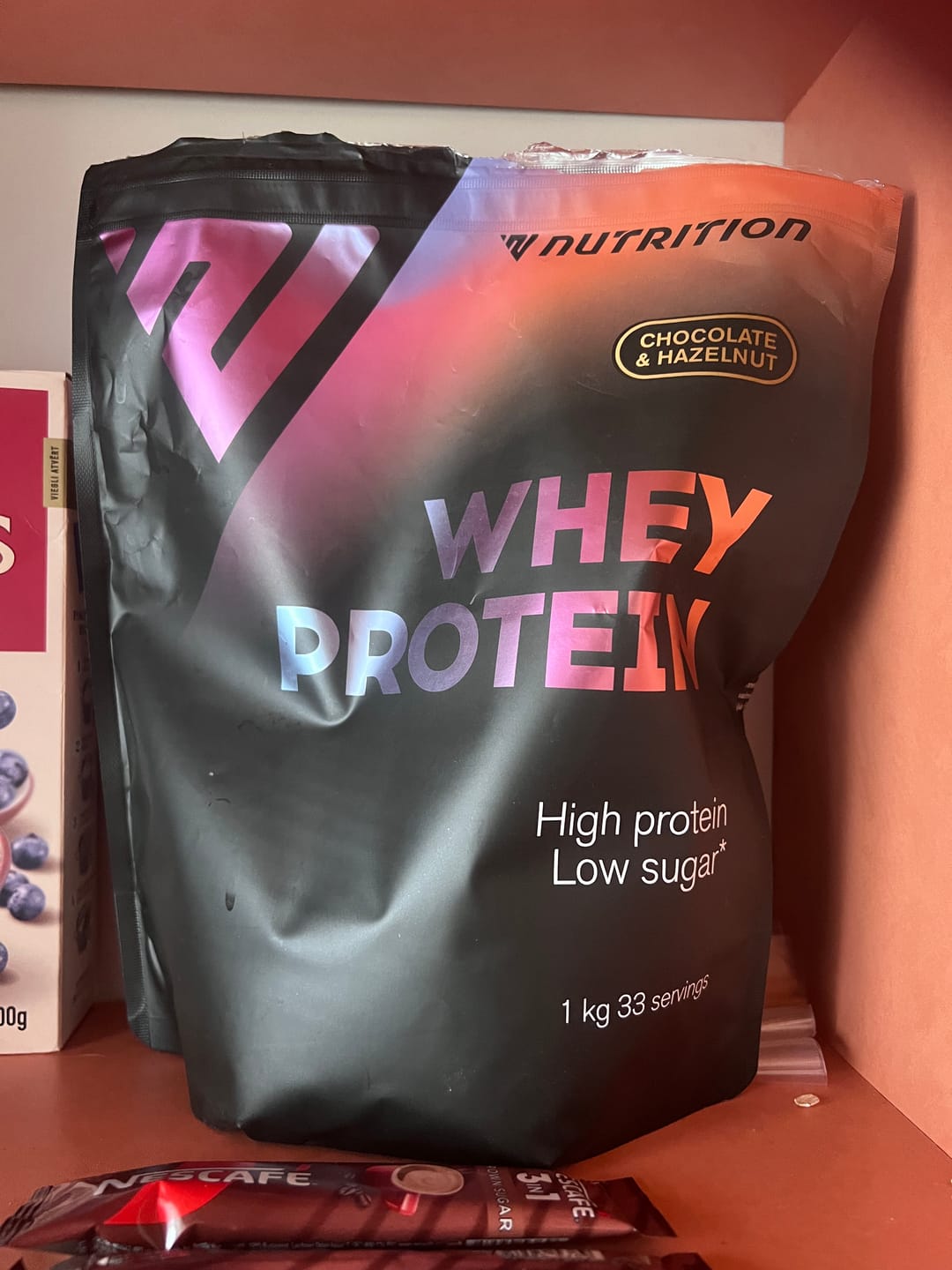Customer photo review of Whey Protein pulveris (1 kg)