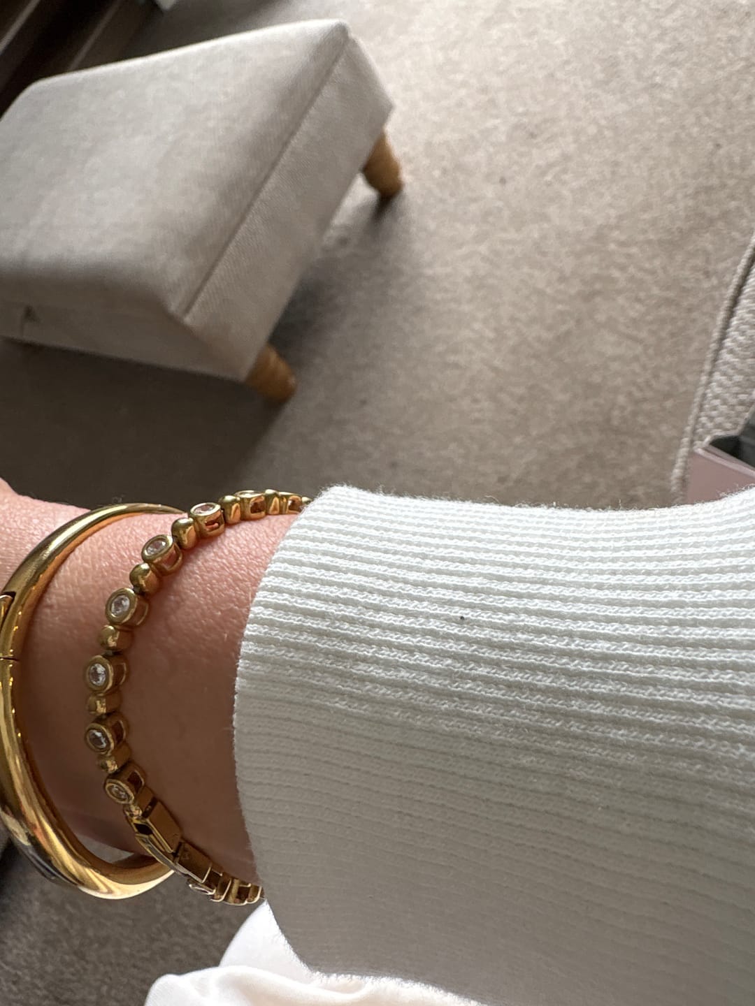 Customer photo review of Wave Bangle