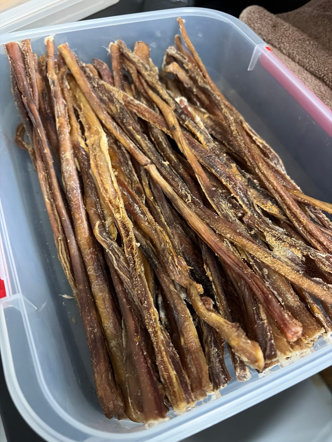 Customer photo review of Pizzle Stix (1kg pack)
