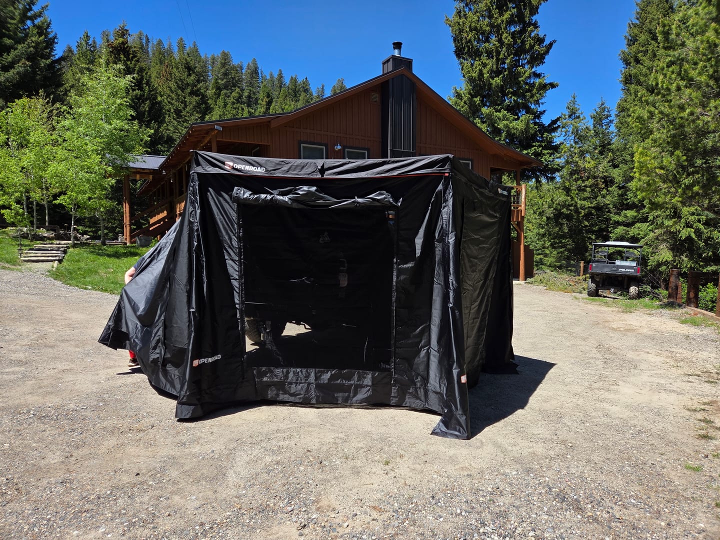 Customer photo review of OPENROAD 270 Awning Side Wall
