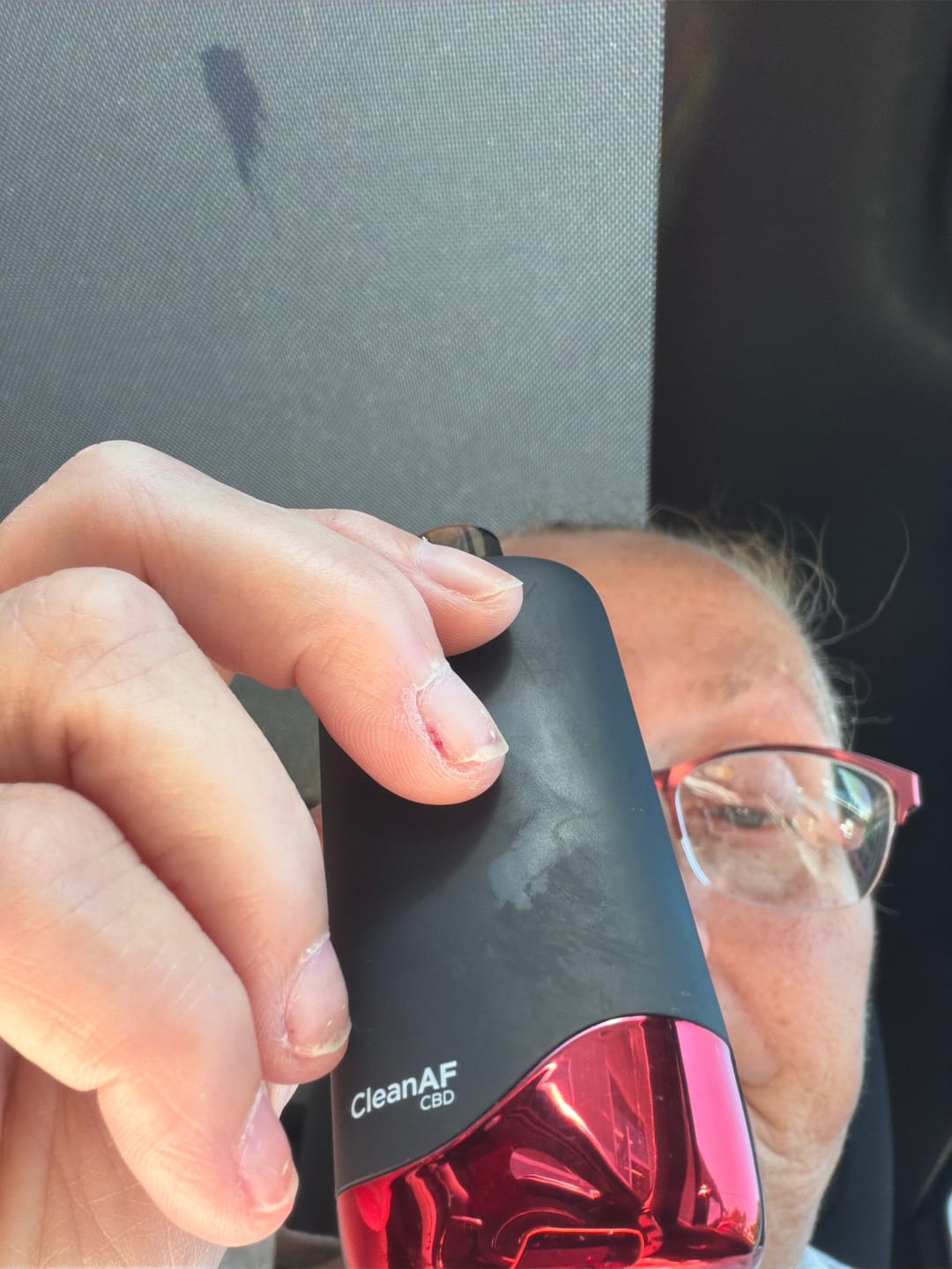 Customer photo review of Strawberry Shortcake CBD Vape