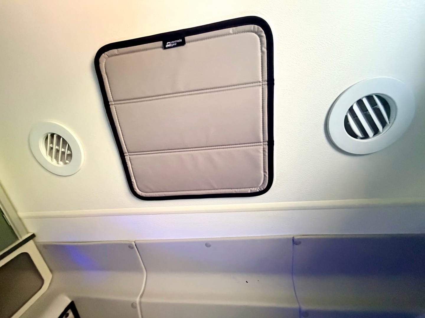Customer photo review of Roof Vent Fan Insulated Cover