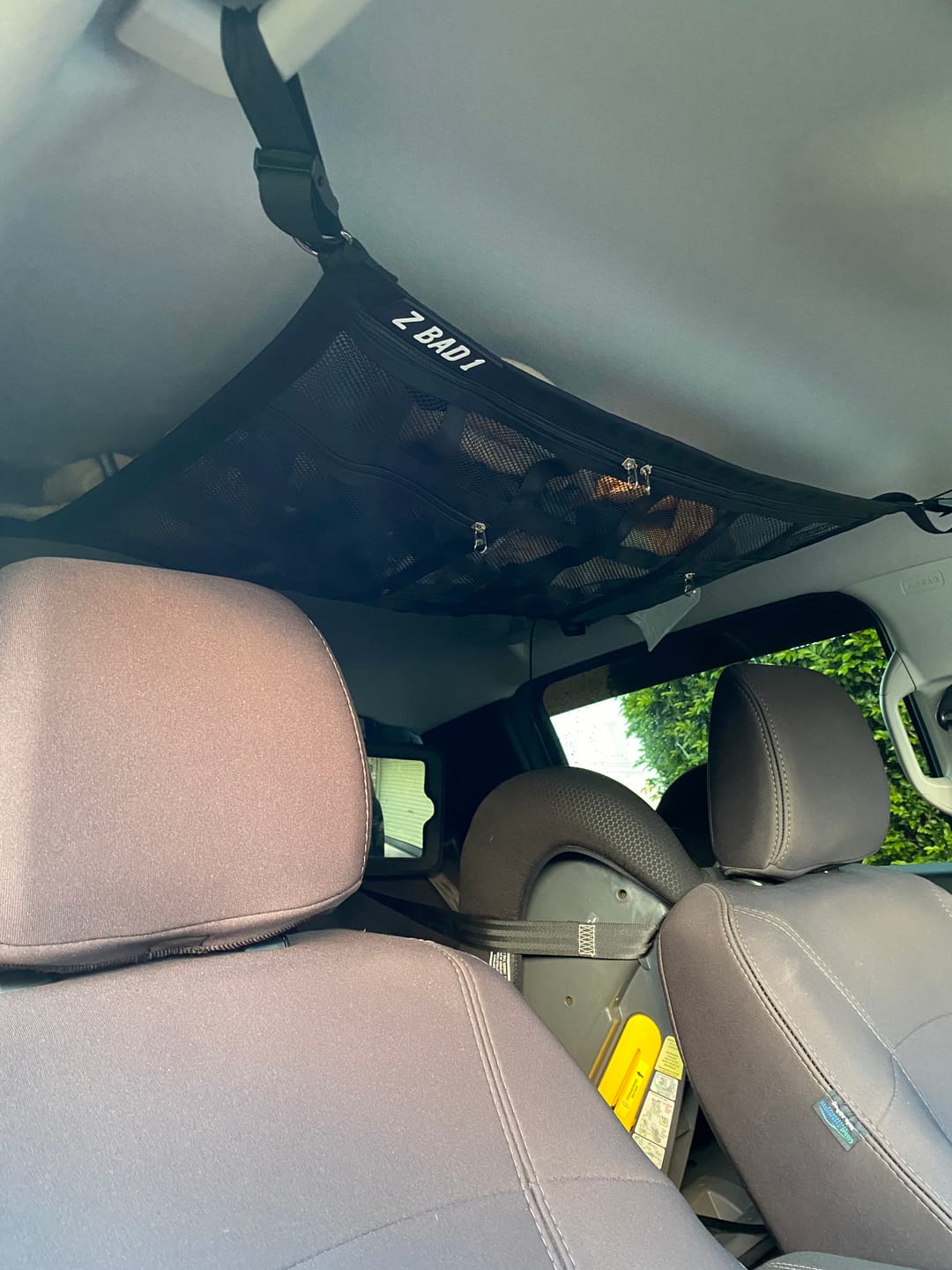 Customer photo review of ZBAD1 - Ute Roof Cargo Net
