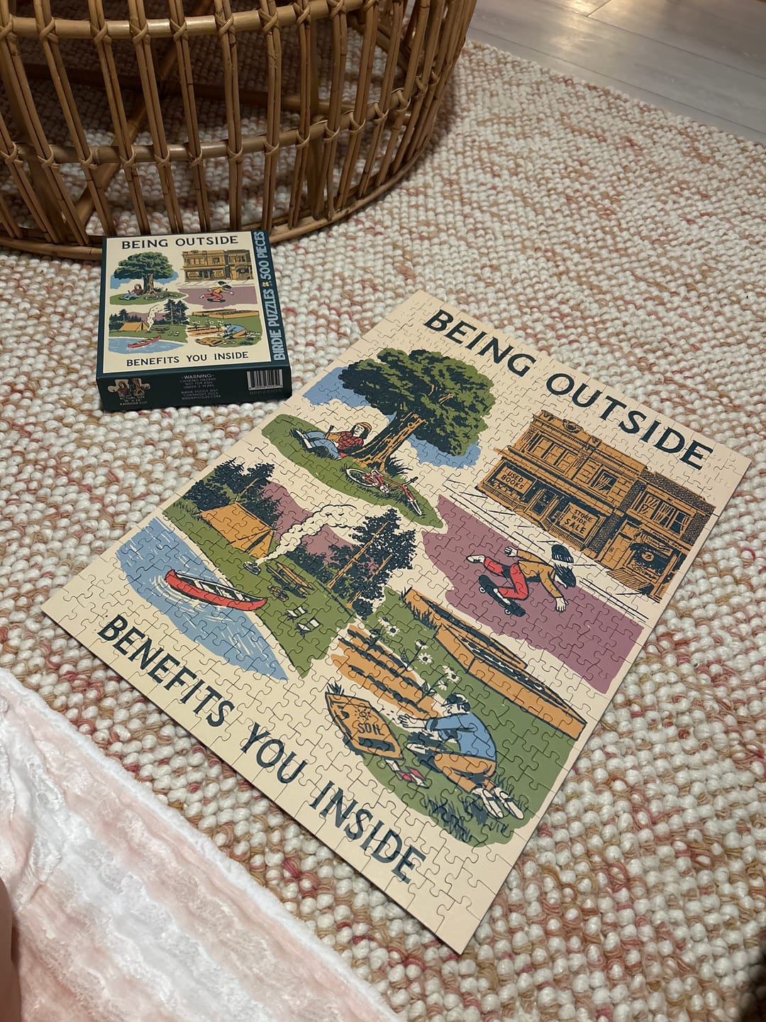 Customer photo review of Salad Days | 500 Piece Puzzle