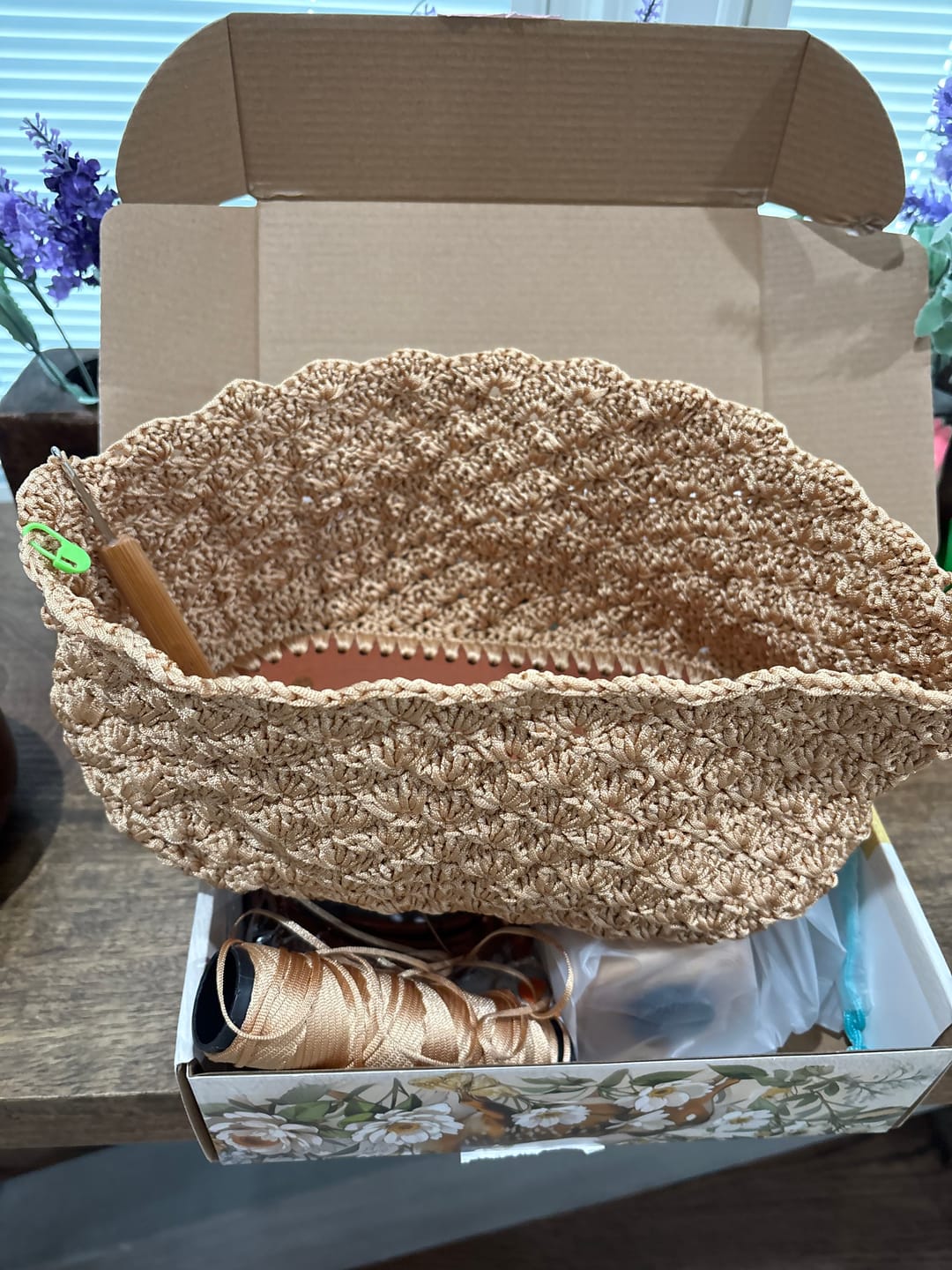 Customer photo review of CrochetPark™ Aveline crochet Shoulder Bag Kit