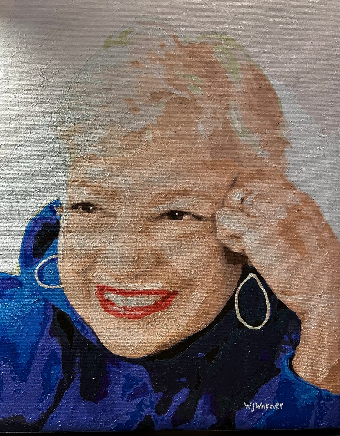 Customer photo review of Custom Paint by Numbers Kit