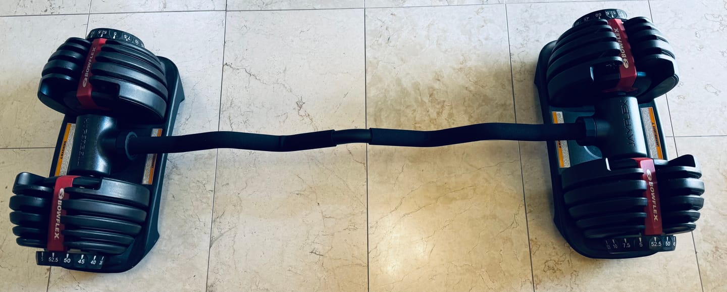 Customer photo review of Hyperbell EZ Curl Bar- BACKORDERED DUE TO HIGH DEMAND, SHIPS 5/22