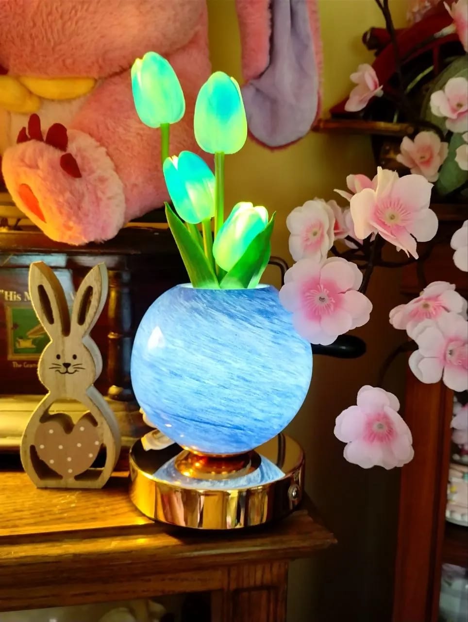 Customer photo review of FloraGlow™ – Lámpara LED de Tulipanes Original | Pocas unidades disponibles