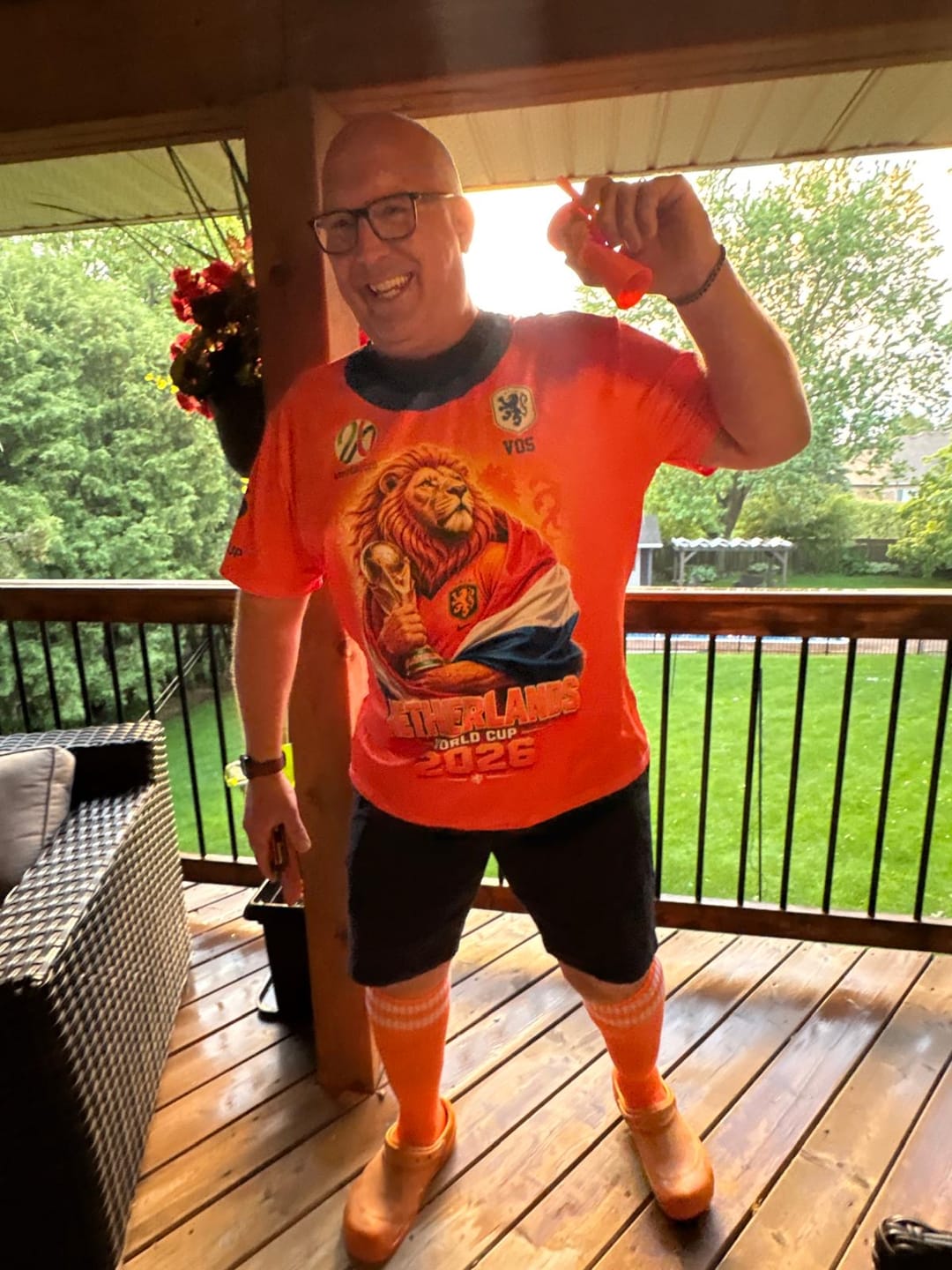 Customer photo review of Unisex Shirt - Custom Netherlands World Cup 2026 3D Shirt