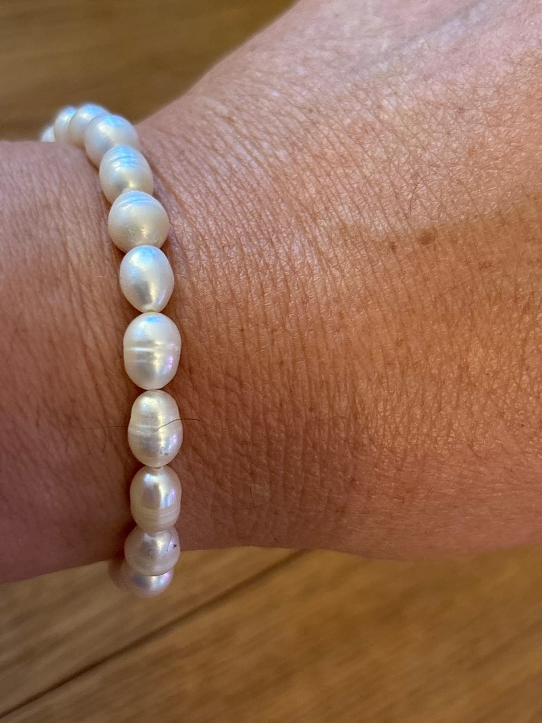 Customer photo review of Bracelet Perle Femme Luna