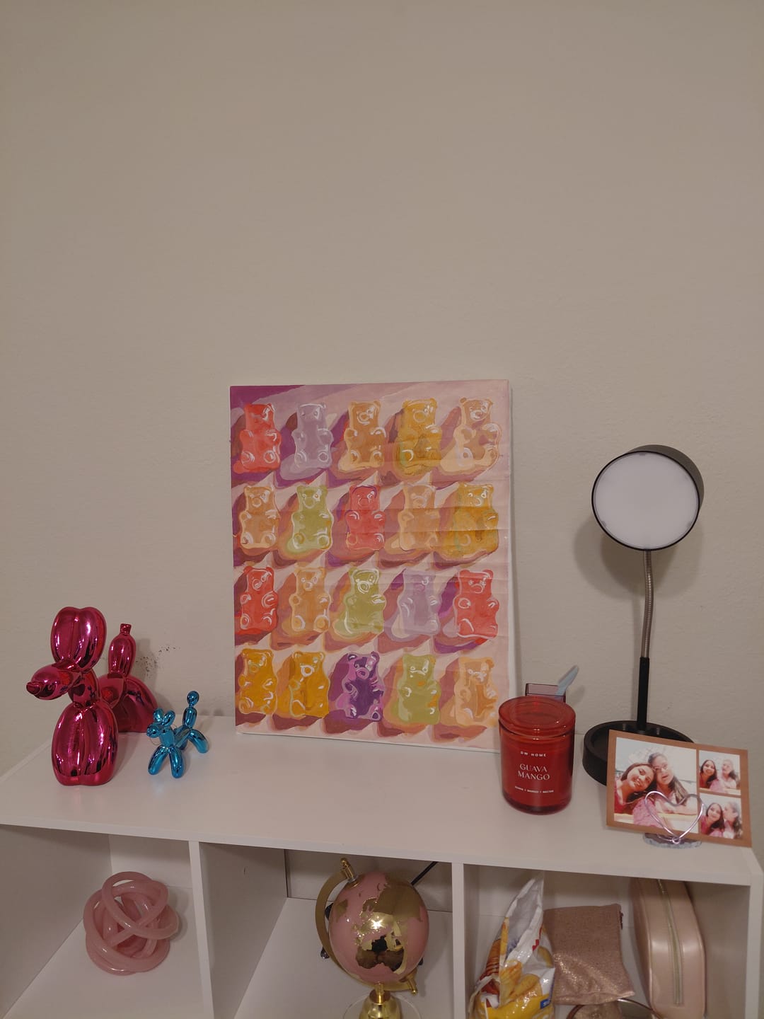 Customer photo review of Gummy Bears | Paint by Number