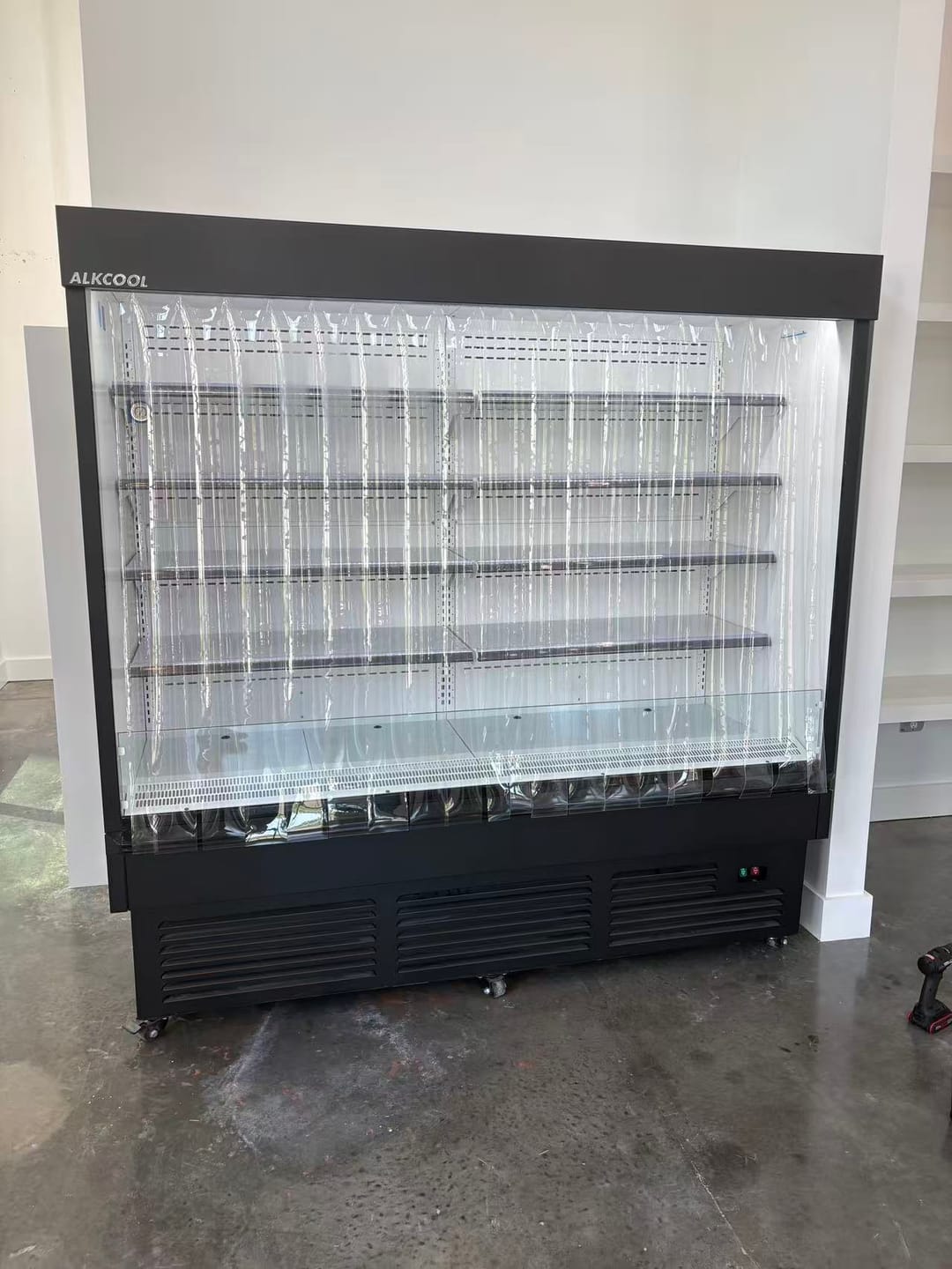 OFC 78'' Open Air Merchandiser Grab and Go Refrigerator Display