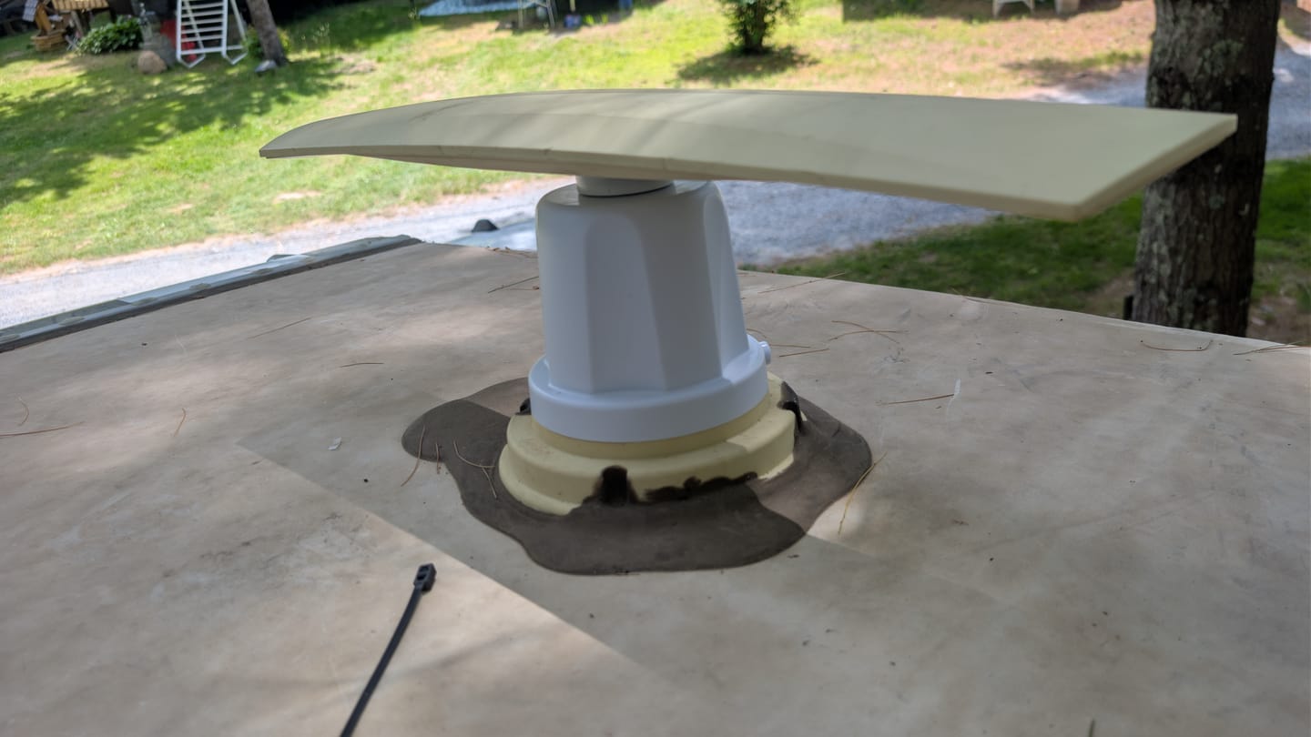 Customer photo review of Magnadyne WF-B2T | Twist-On Roof Mount Wireless Repeater Enclosure Antenna Base