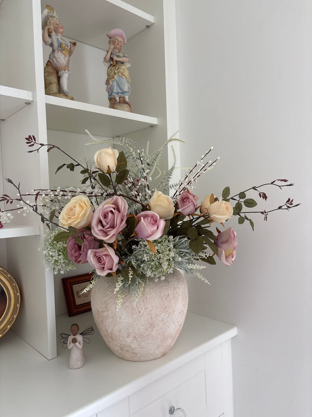 Customer photo review of Faux Arrangement - Blush Rose