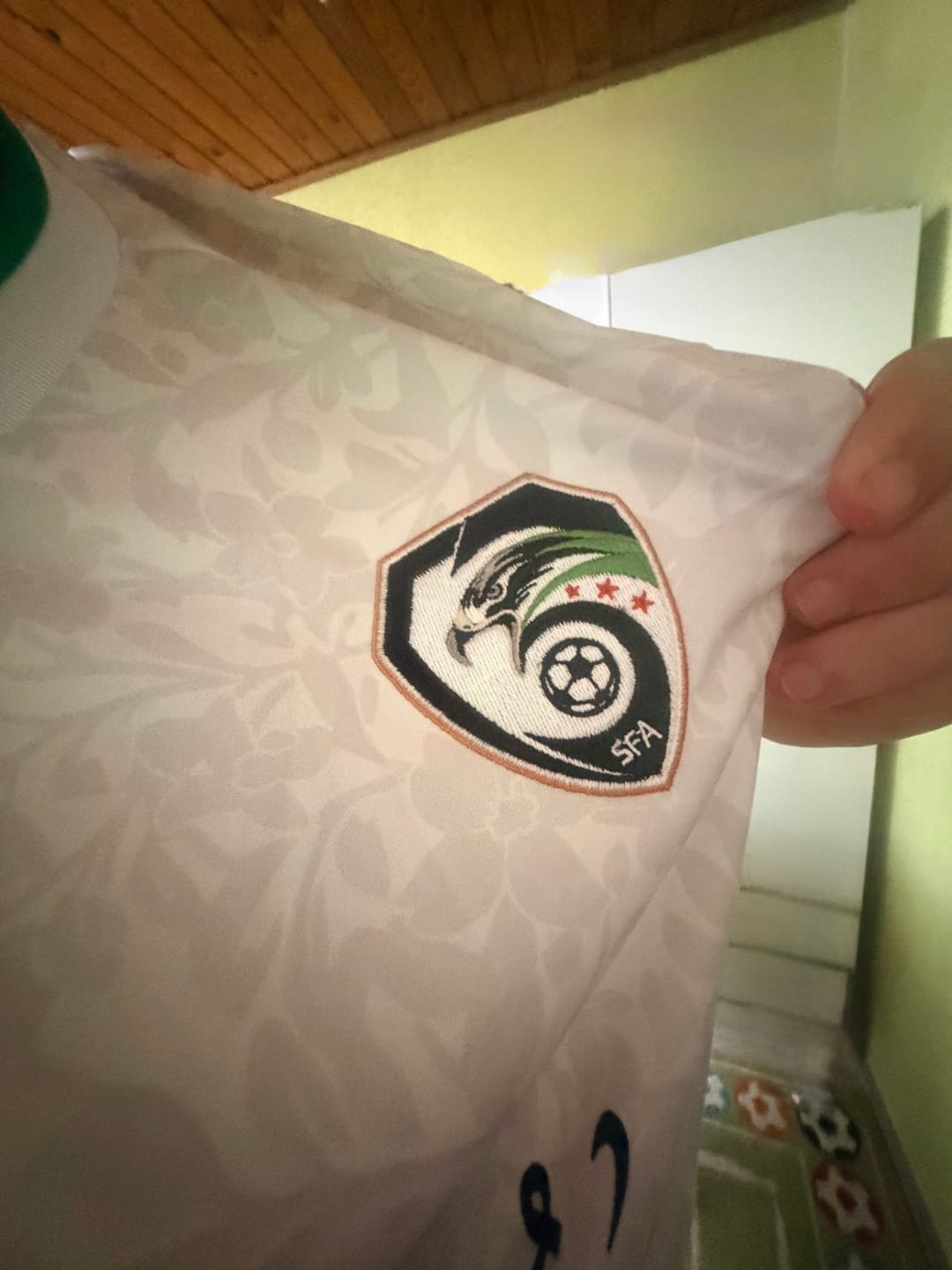 Customer photo review of Syria Jersey - Jasmine White