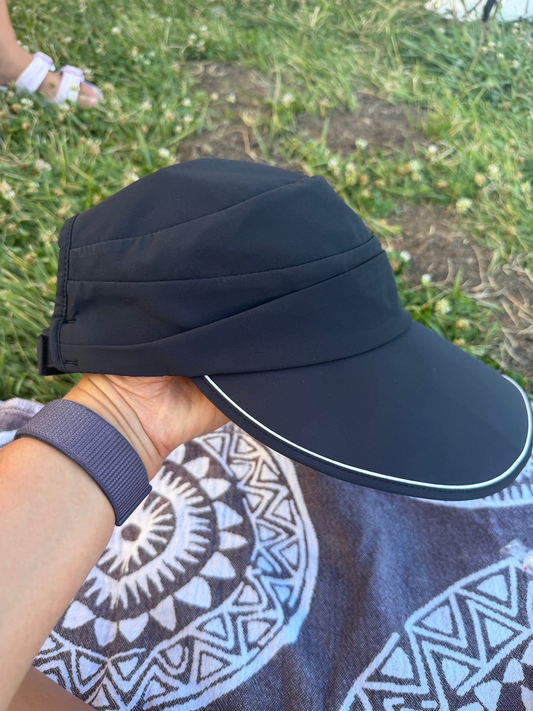 Customer photo review of Women's Wide Brim Sun Protection Hat UPF 100+ BM530