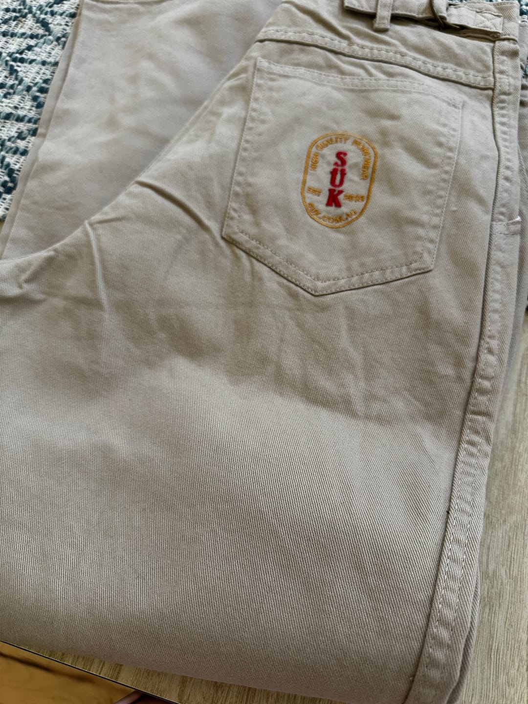 Customer photo review of Station Pants - Stone