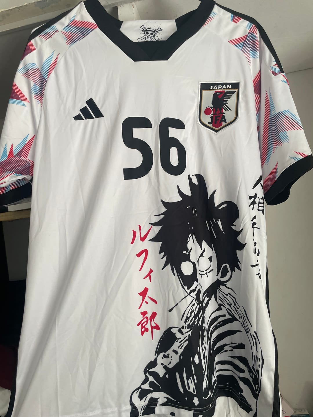 Customer photo review of Maillot Japon X Luffy 2024/2025
