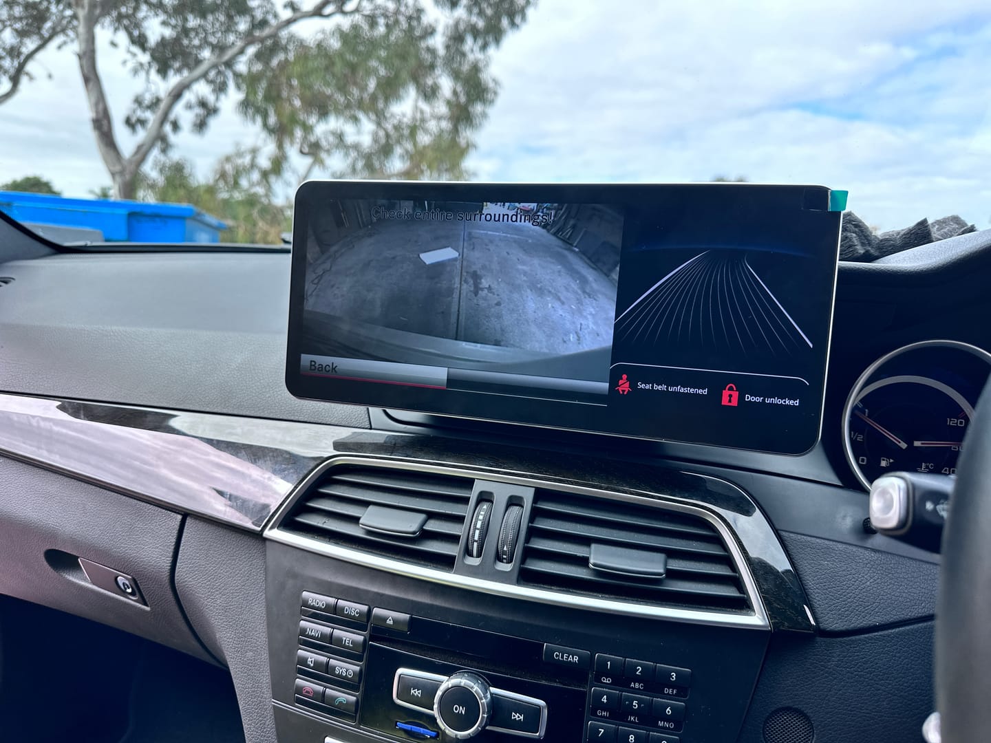 Customer photo review of Mercedes Benz C Class | W204 | 10.25"/12.3" Linux CarPlay/Android Touchscreen Display | 2011 - 2013