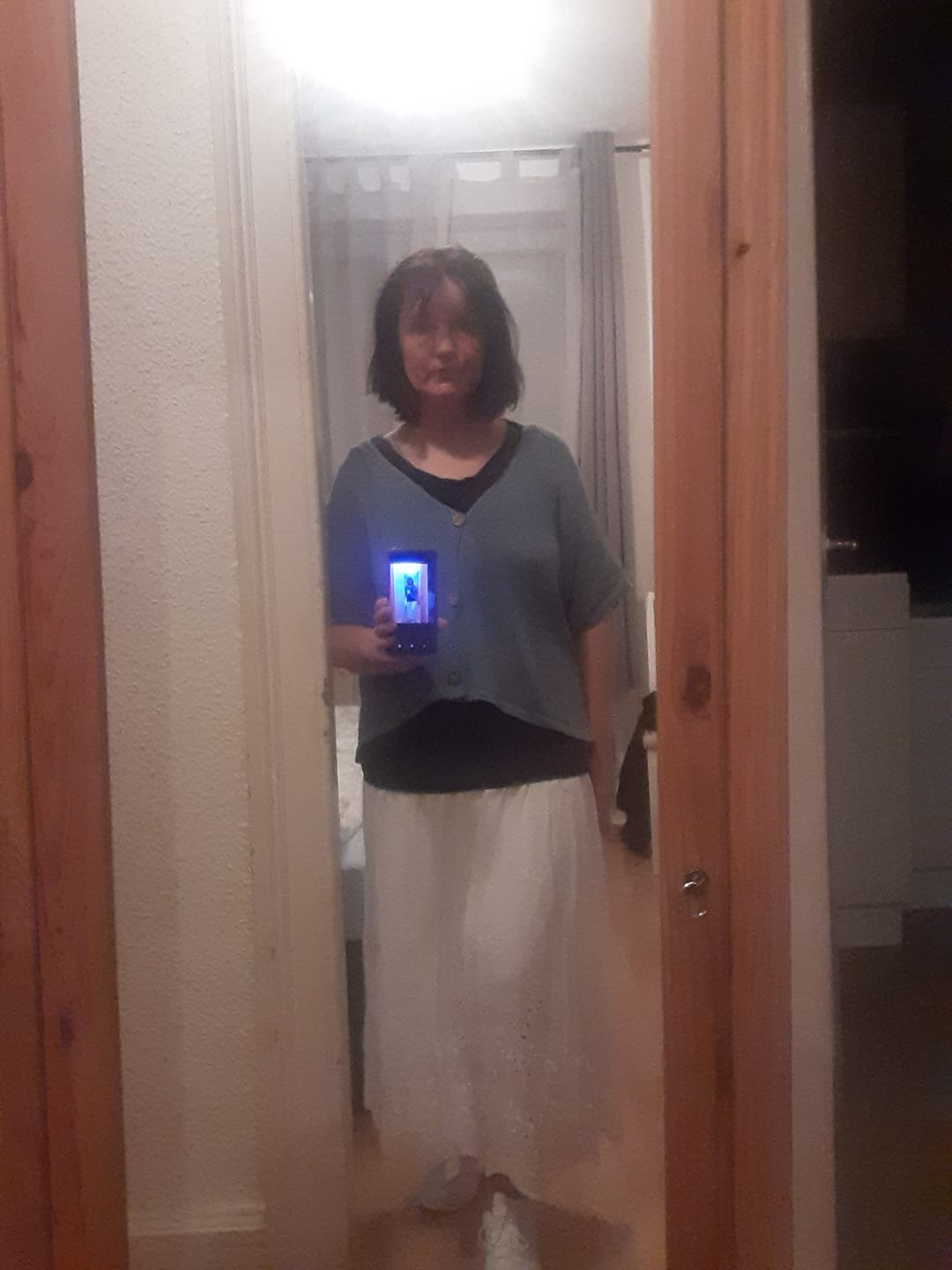 Customer photo review of Shirt Marie Salbei