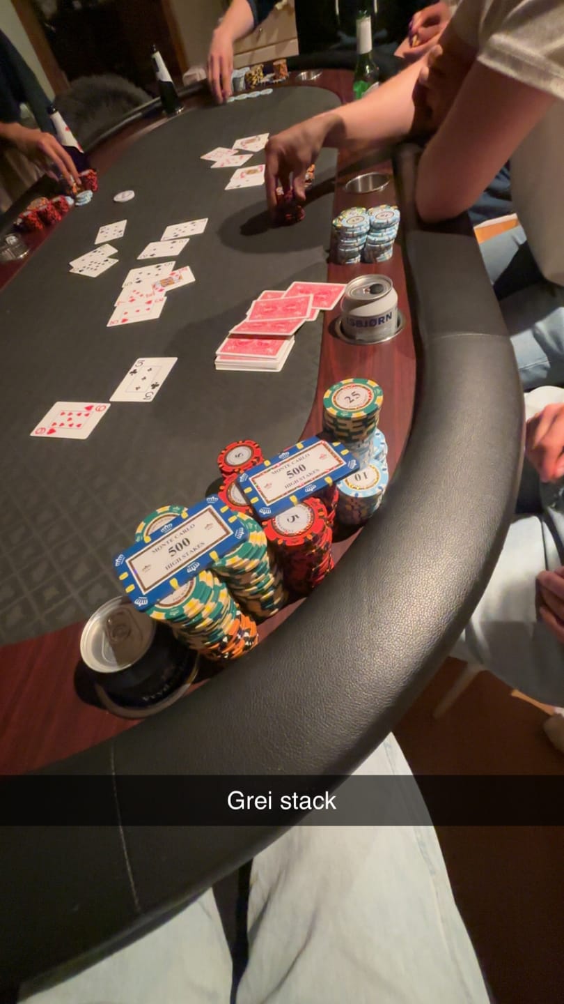 Customer photo review of Poker Set Monte Carlo Cash Game 500