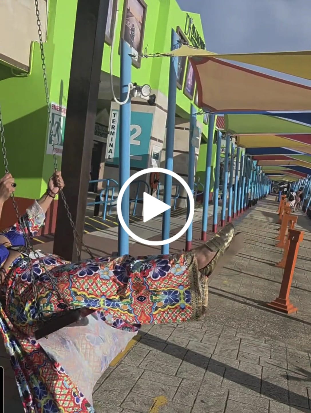 Customer video review of Morgana Printed Pants