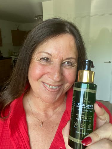 Customer photo review of Besque® Fresh Lime & Green Mandarin