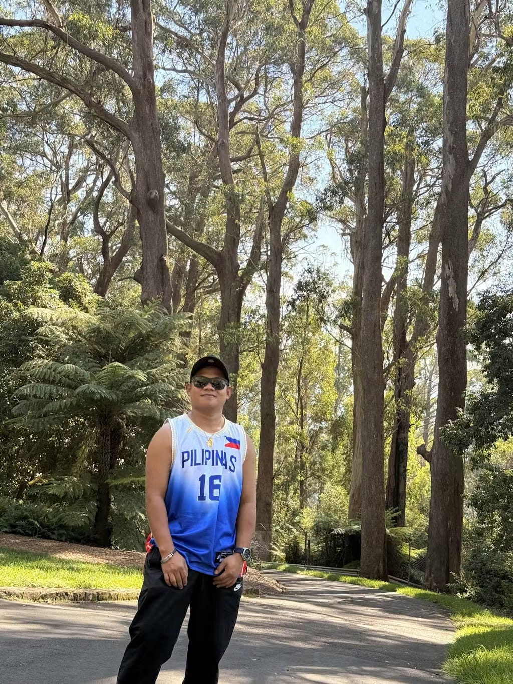 Customer photo review of Philippines 'Luzviminda' Custom Basketball Jersey