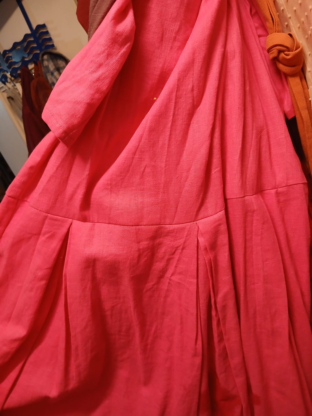 Customer photo review of Robe Louisa - Lin fuchsia
