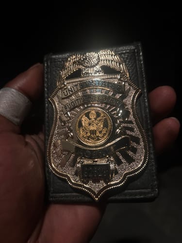 Customer photo review of Customizable Badge BA25