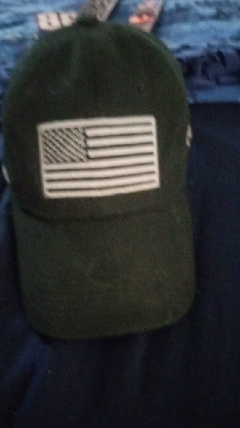 Customer photo review of America 250th Anniversary Hat – American Flag Baseball Cap 1776 - 2026 (Exclusive)